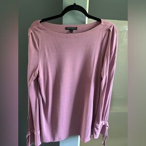 Banana Republic Lavender Blouse with Long Sleeves